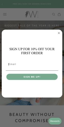 Mobile page screenshot