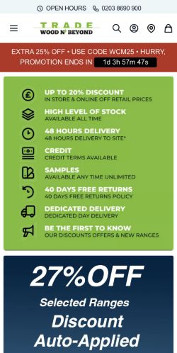 Mobile page screenshot