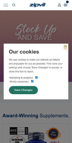 Mobile page screenshot