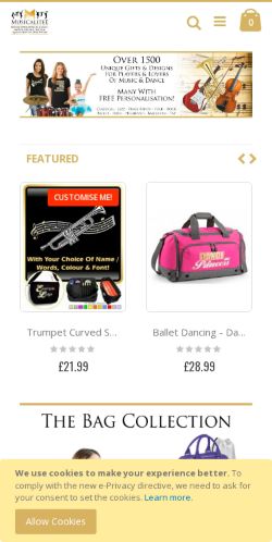 Mobile page screenshot