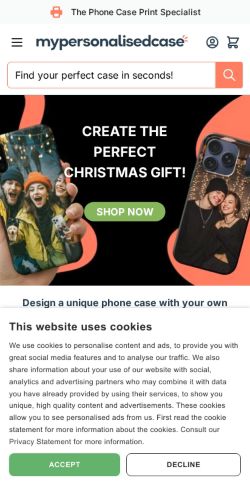 Mobile page screenshot