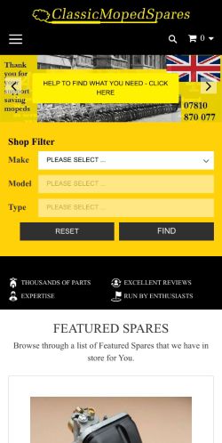 Mobile page screenshot