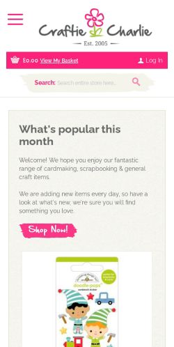 Mobile page screenshot