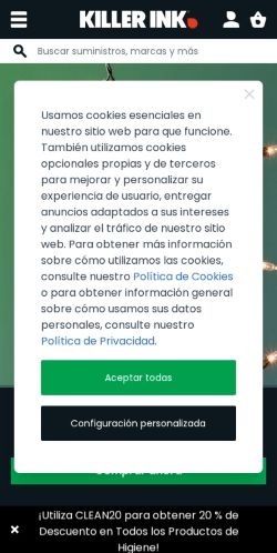 Mobile page screenshot