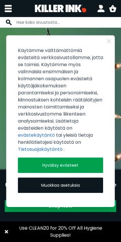 Mobile page screenshot