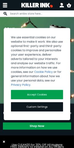 Mobile page screenshot