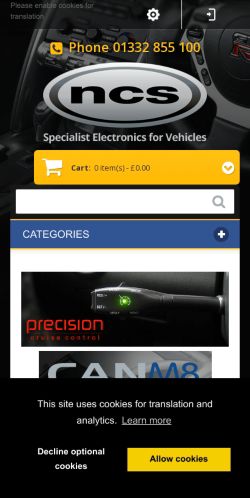 Mobile page screenshot