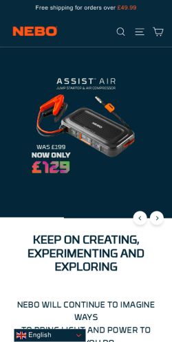 Mobile page screenshot