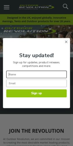 Mobile page screenshot