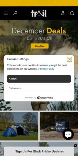 Mobile page screenshot