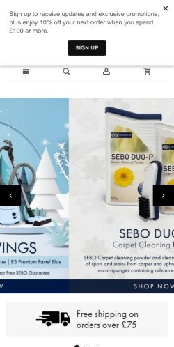 Mobile page screenshot