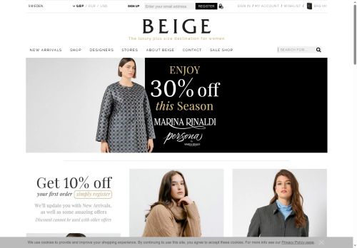 Desktop page screenshot