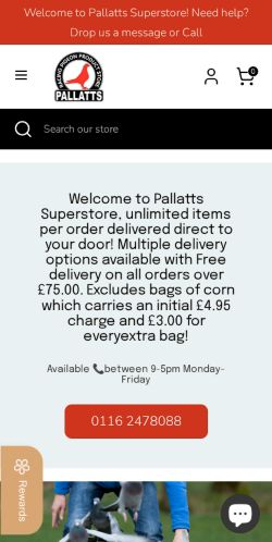 Mobile page screenshot