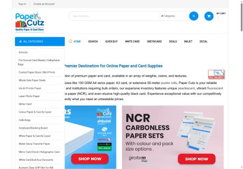 Desktop page screenshot