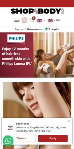 Mobile page screenshot