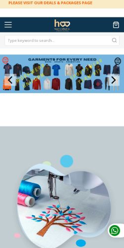 Mobile page screenshot