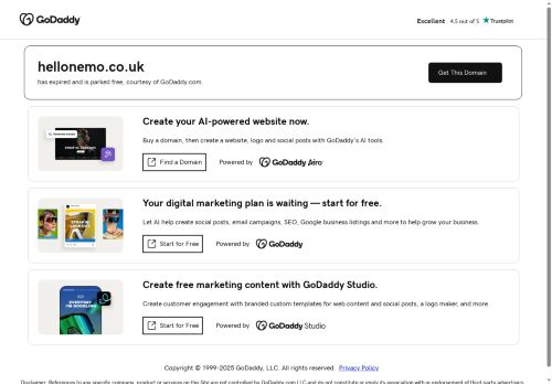 Desktop page screenshot