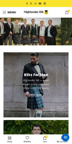 Mobile page screenshot