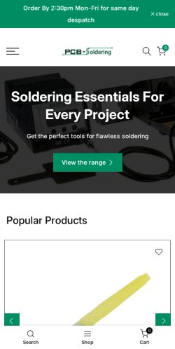 Mobile page screenshot