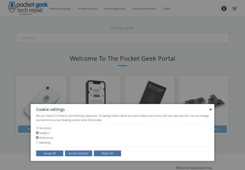 Desktop page screenshot