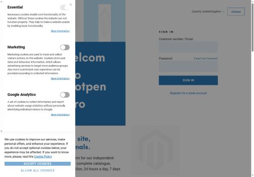 Desktop page screenshot