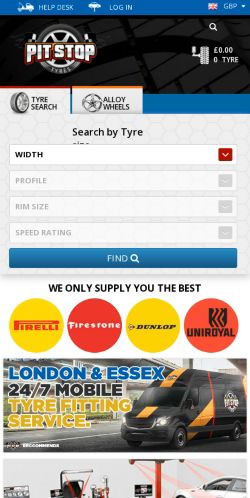 Mobile page screenshot