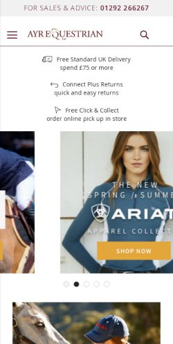 Mobile page screenshot