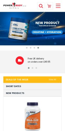 Mobile page screenshot