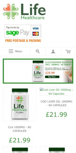 Mobile page screenshot