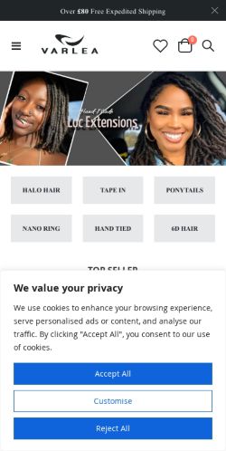 Mobile page screenshot