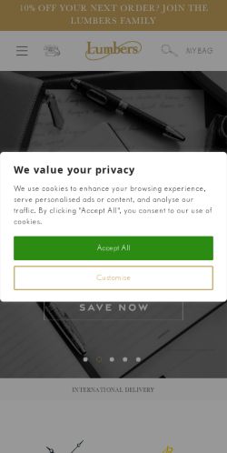 Mobile page screenshot