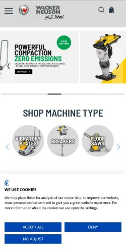 Mobile page screenshot