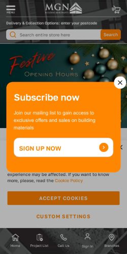 Mobile page screenshot