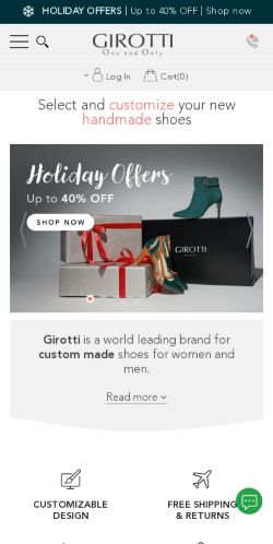 Mobile page screenshot