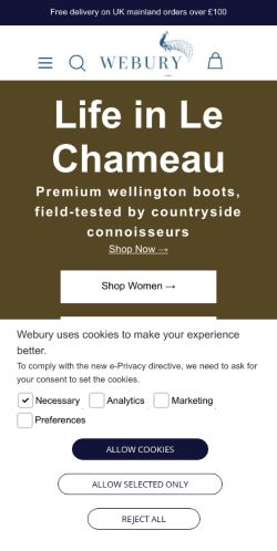 Mobile page screenshot