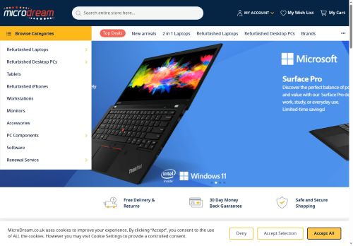 Desktop page screenshot