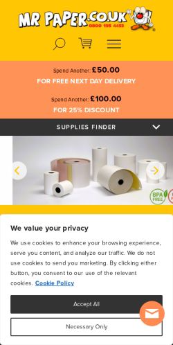 Mobile page screenshot