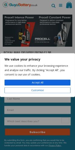 Mobile page screenshot