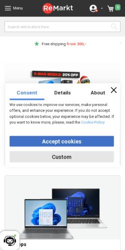 Mobile page screenshot