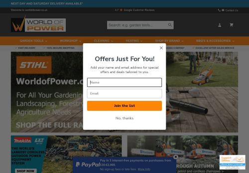 Desktop page screenshot