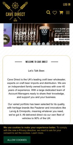 Mobile page screenshot