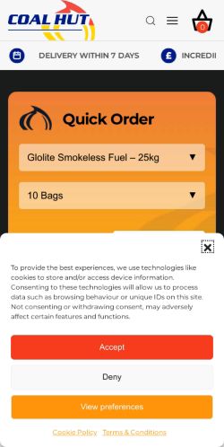 Mobile page screenshot