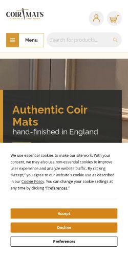 Mobile page screenshot