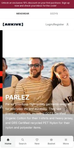 Mobile page screenshot