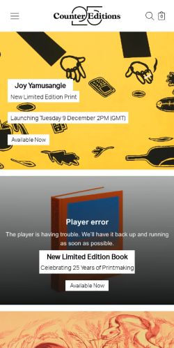 Mobile page screenshot