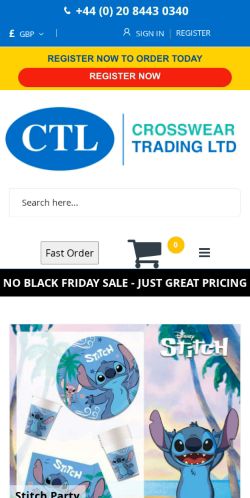 Mobile page screenshot