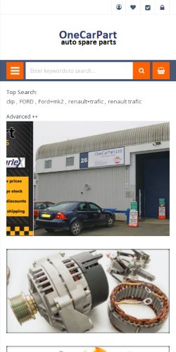 Mobile page screenshot