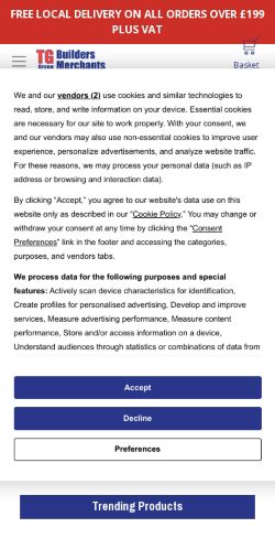 Mobile page screenshot