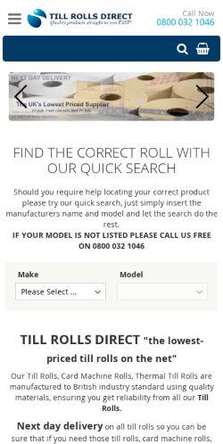 Mobile page screenshot