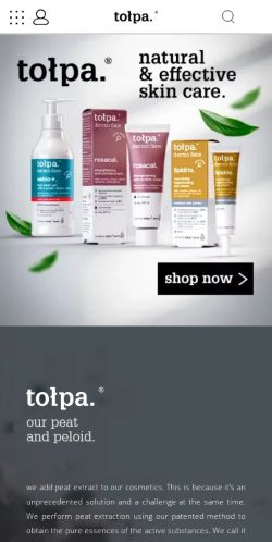 Mobile page screenshot